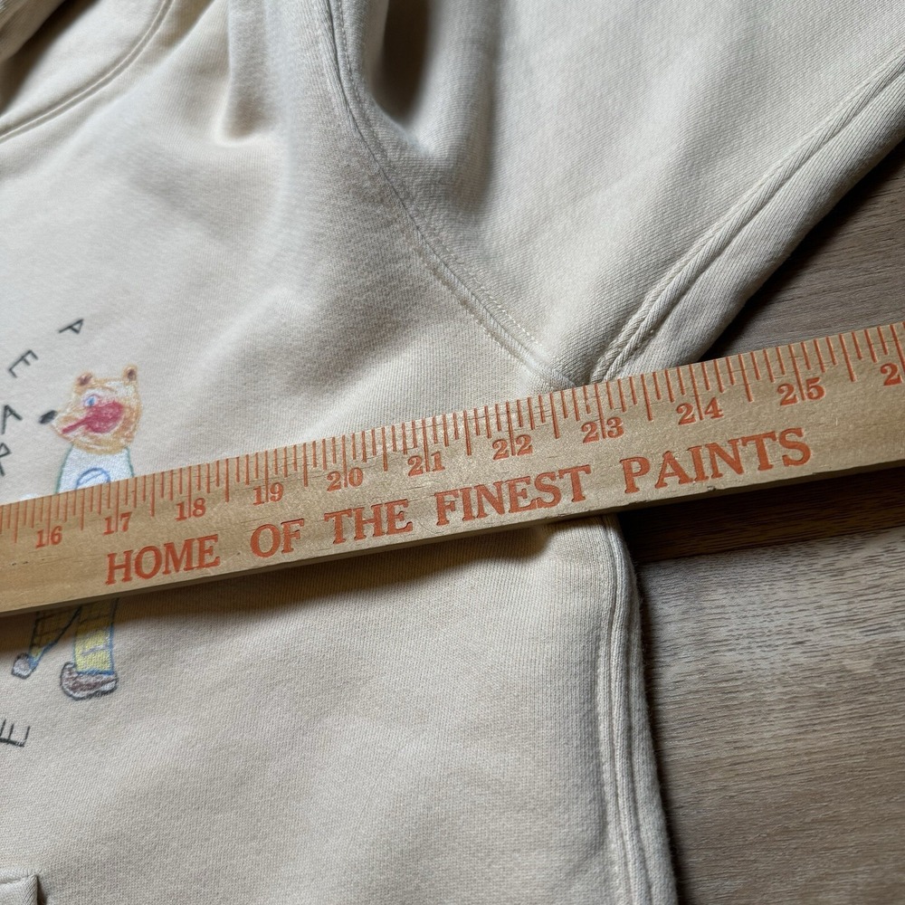 Madhappy LA Lake Amity Hoodie Womens S Beige Local Optimist Group Graphic‎ Boxy - Picture 8 of 10